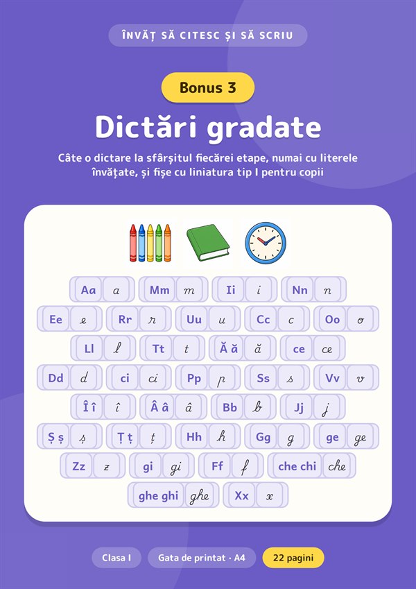 Bonus 3: Dictări gradate