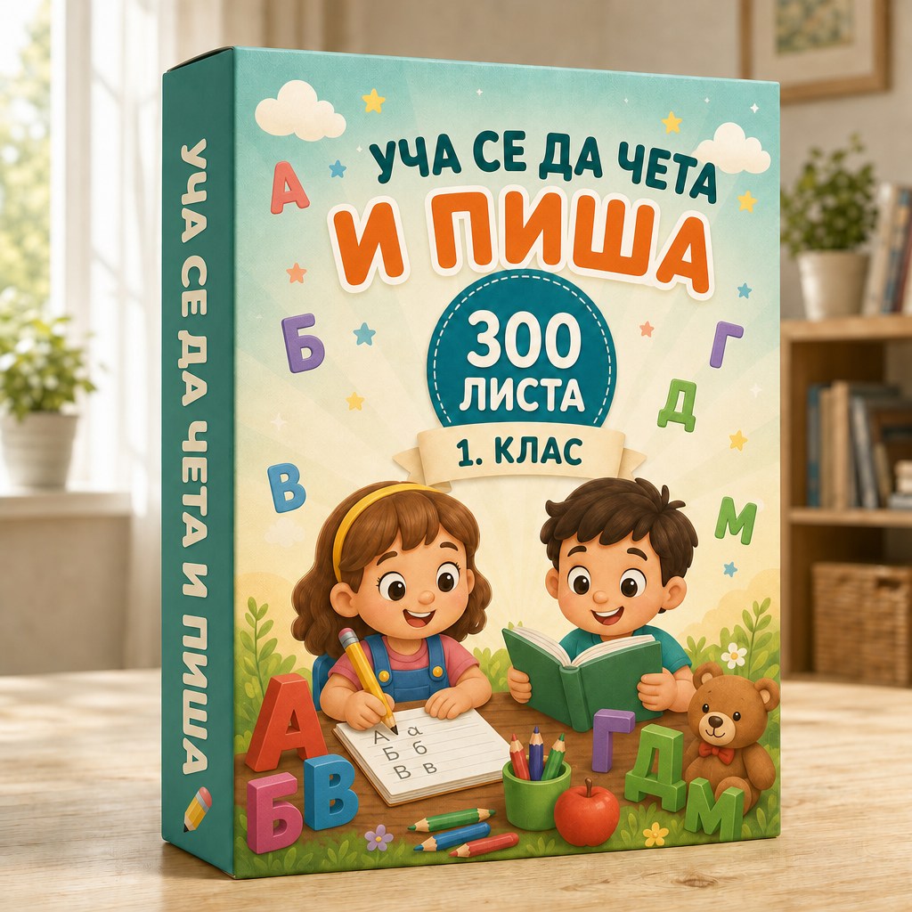Уча се да чета и пиша